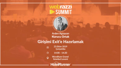 Türkiye’nin en etkili internet konferansı Webrazzi Summit 2019’dayız!