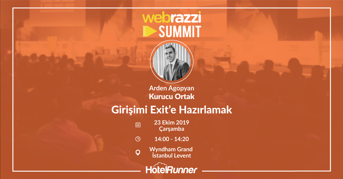 Türkiye’nin en etkili internet konferansı Webrazzi Summit 2019’dayız!