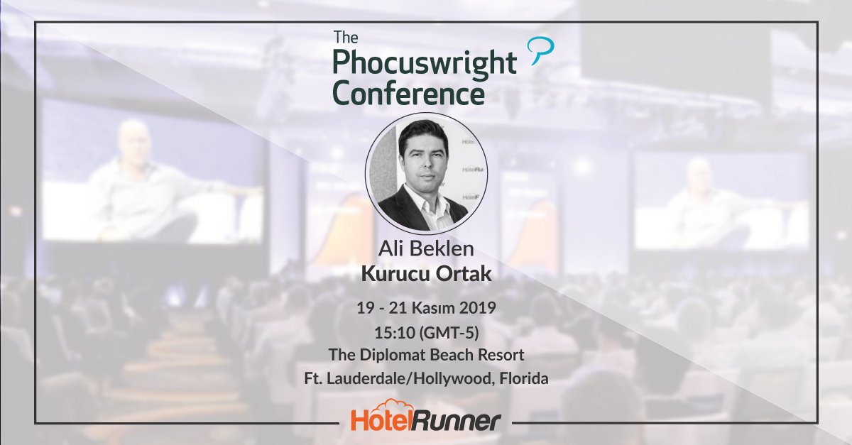 HotelRunner’ın sonraki durağı: The Phocuswright Conference!