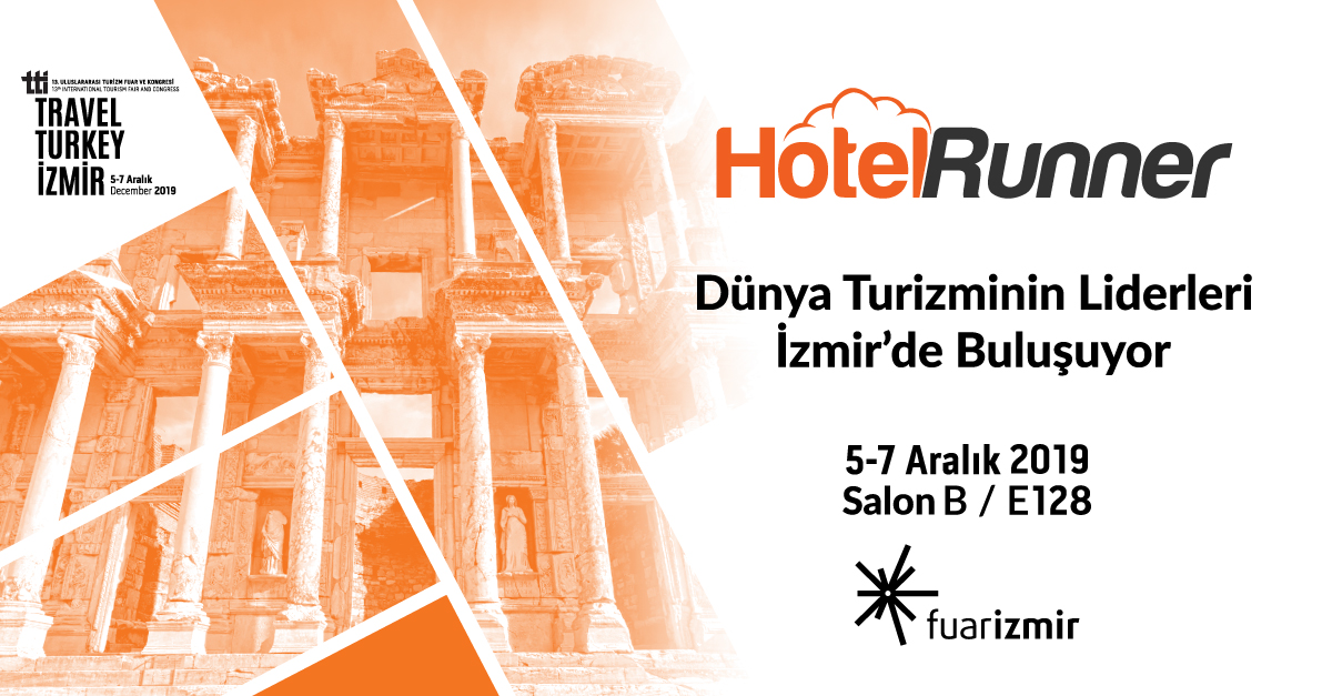 HotelRunner, 13. Travel Turkey İzmir Fuarı’nda!