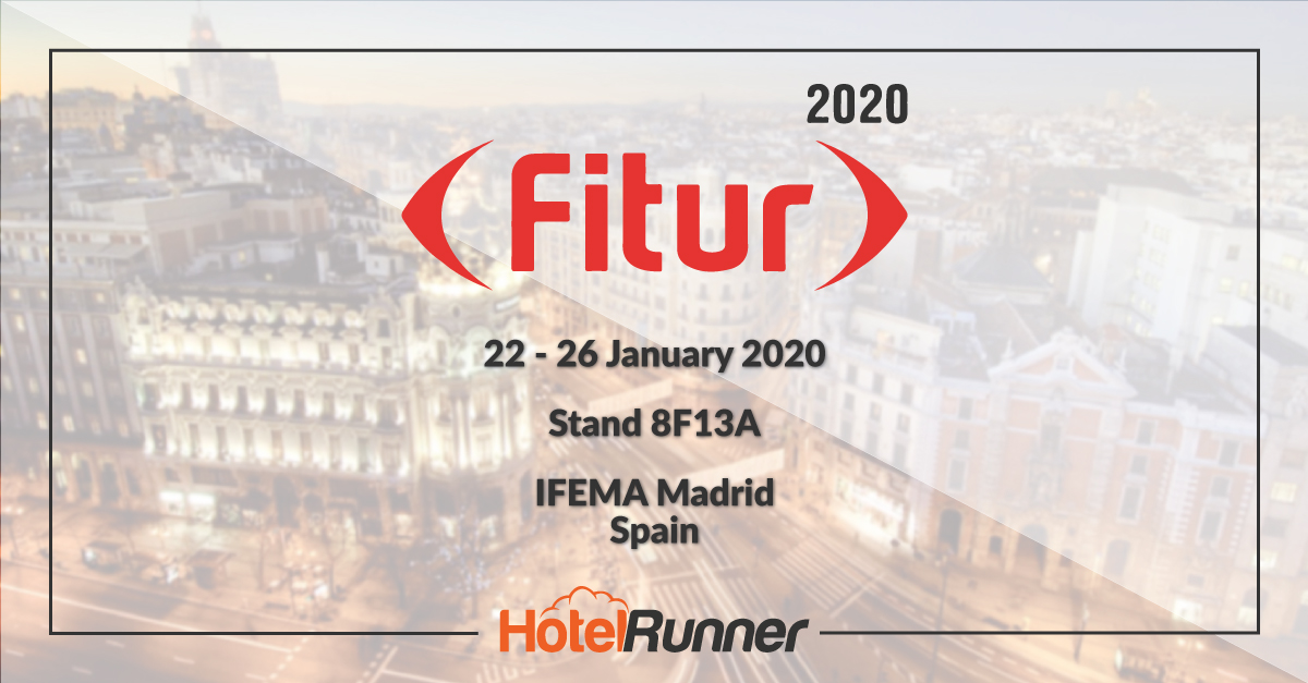 You’re invited to the HotelRunner stand at FITUR Madrid!