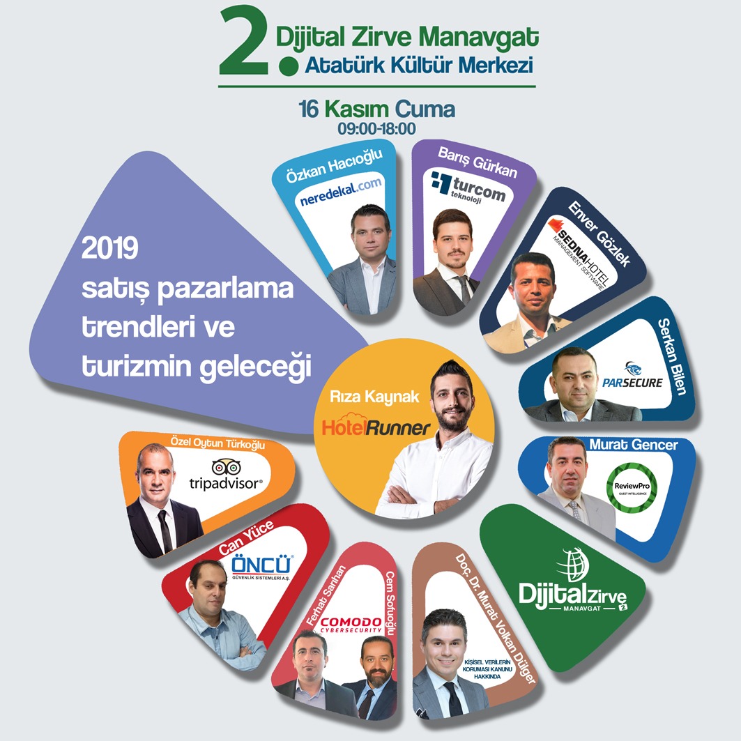 Dijital Zirve Manavgat 2018, HotelRunner sponsorluğunda turizm ve bilişimin nabzını tutacak!