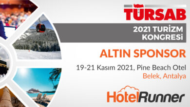 TÜRSAB 2021 Turizm Kongresi’nde HotelRunner standında buluşalım!