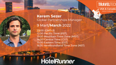Travel Tech 2022'de HotelRunner'ı izleyin!