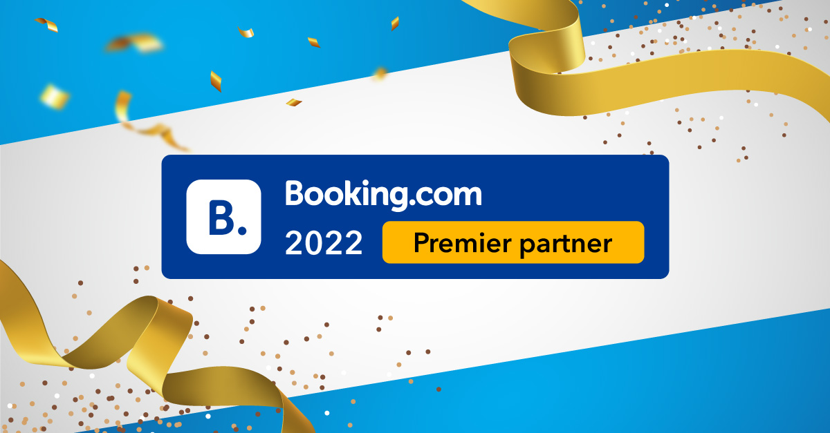 8 yıl üst üste Booking.com Premier Bağlantı İş Ortağı olduk!
