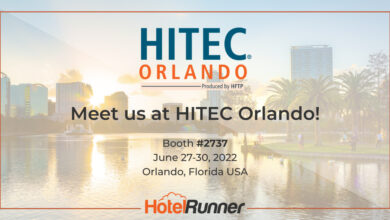 HotelRunner joins HITEC’s 50th anniversary in Orlando!