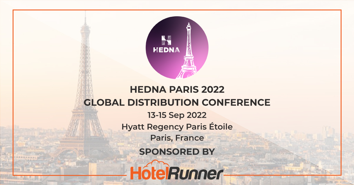 HotelRunner Ekibi, HEDNA Konferansı için Paris'e uçuyor!