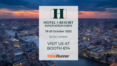 HotelRunner, Hotel & Resort Innovation Expo Londra'ya katılıyor