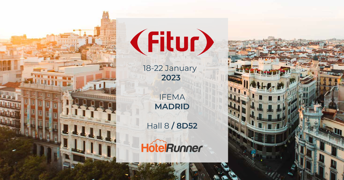 HotelRunner joins FITUR Madrid, the first global exhibition of the year
